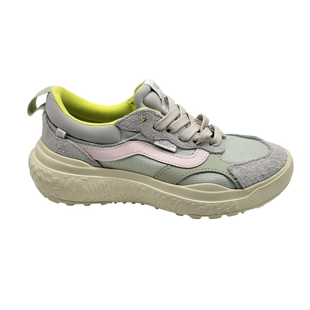 Vans Ultrarange VR3 Pastel‎ Green Pink Gray Womens Athletic Shoes Sneakers New